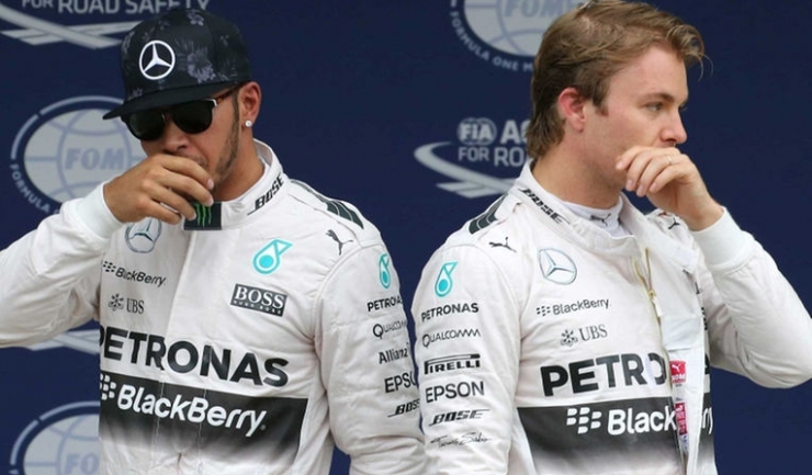 Lewis Hamilton (stânga) și Nico Rosberg nu sunt cei mai buni prieteni din lume...