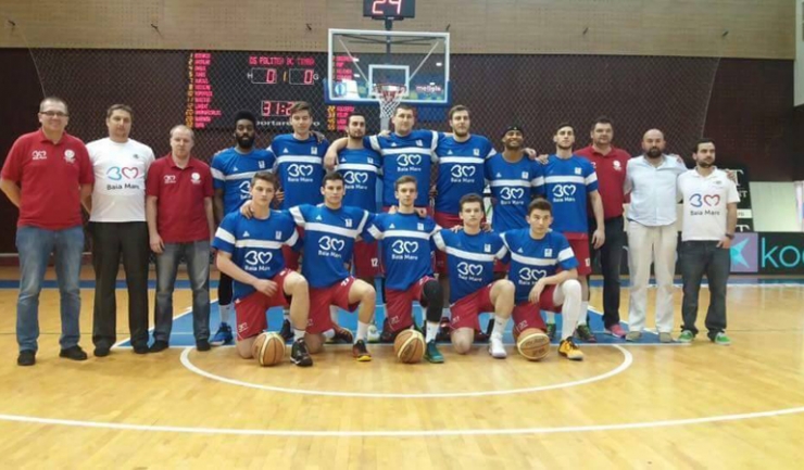 Echipa băimăreană își încheie parcursul pe prima scenă baschetbalistică din România