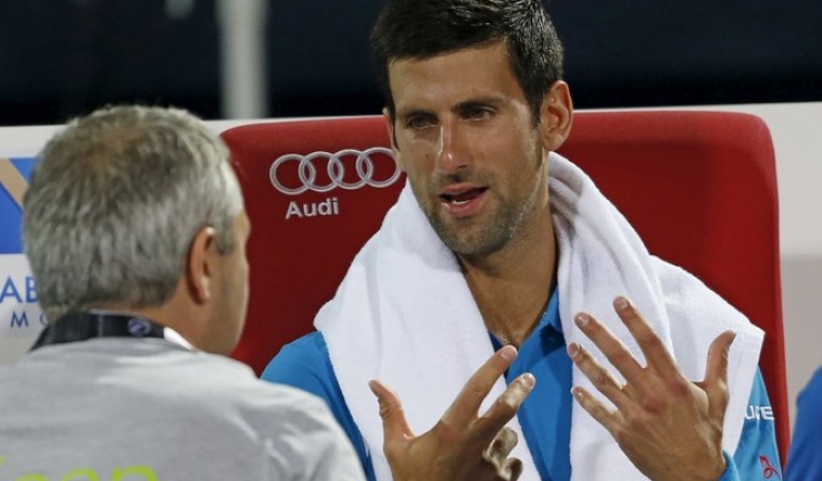 Novak Djokovic riscă să rateze duelul cu Kazahstanul din Cupa Davis din cauza problemelor la ochi