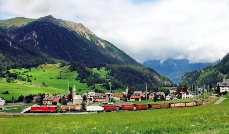 Localitatea Bergün