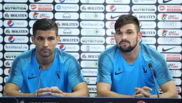 Srgian Luchin şi Mihai Voduţ se gândesc doar la obţinerea celor trei puncte în meciul de luni