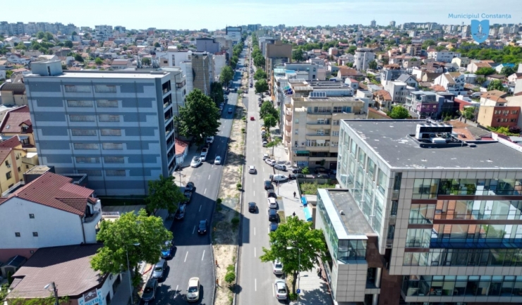 Trafic rutier restricționat total pe bulevardul Mamaia din Constanța