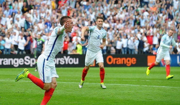 Jamie Vardy a marcat un singur gol la EURO 2016, în meciul cu Țara Galilor