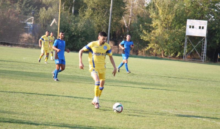 Alexandru Grigoraș a marcat trei goluri la Mihail Kogălniceanu