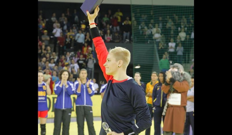 Paula Ungureanu a evoluat de 163 de ori pentru pentru prima reprezentativă de handbal feminin a României