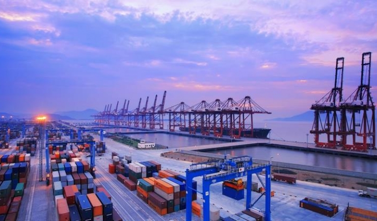Portul Ningbo Zhoushan din China