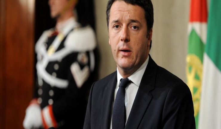 Premierul italian Matteo Renzi
