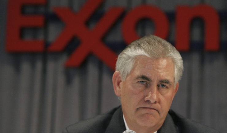 Rex Tillerson, președintele companiei ExxonMobil