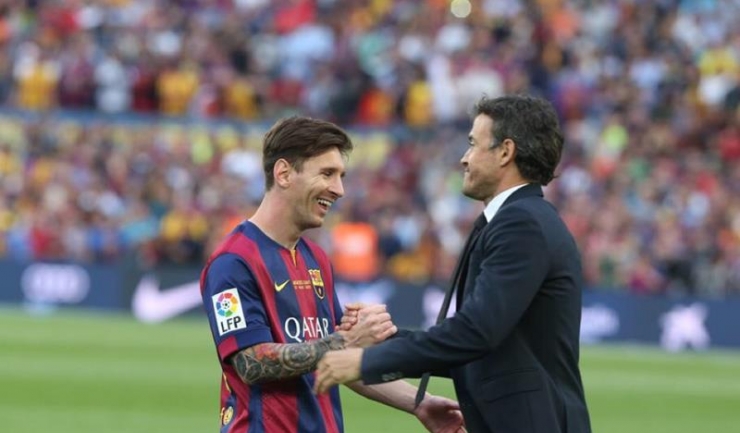 Lionel Messi și Luis Enrique au câștigat cinci trofee în 2015