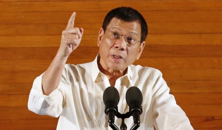 Preşedintele din Filipine, Rodrigo Duterte