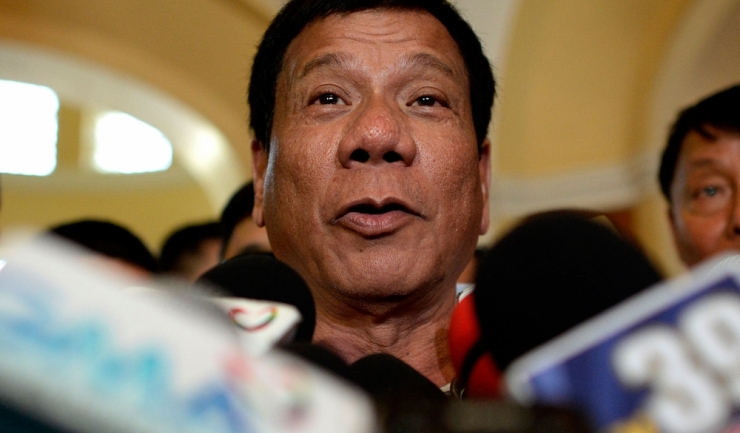 Președintele filipinez, Rodrigo Duterte
