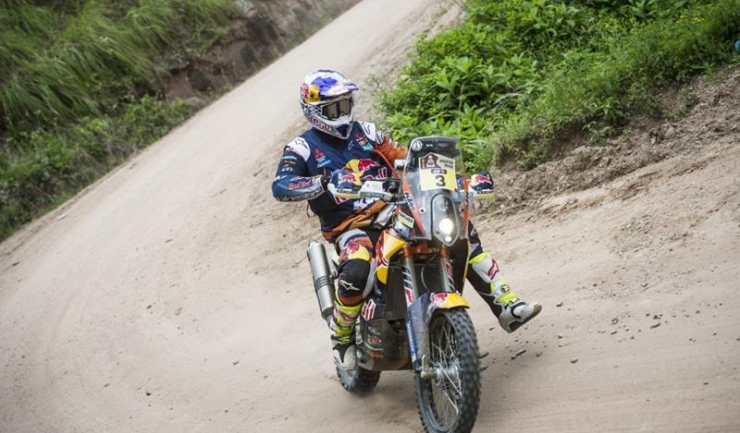 Australianul Toby Price este foarte aproape de prima sa victorie din carieră în Raliul Dakar