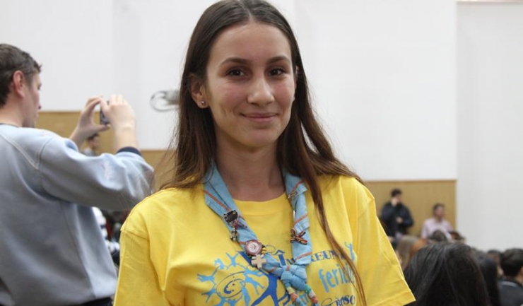 Alexandra Mădălina Ioniță, voluntar la Oratoriul ”Don Bosco”: ”Voluntariatul te schimbă, chiar te face să fii un om mai bun și să te gândești și la cei din jur”.