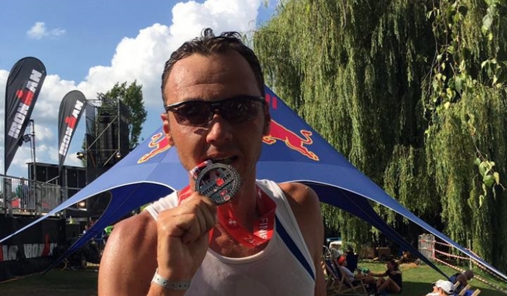 După un efort senzațional, Răzvan Florea a primit medalia de finisher la Zurich