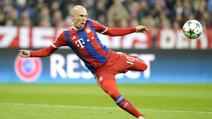 Arjen Robben a fost desemnat omul meciului în partida de la Munchen