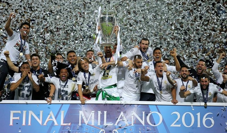 Real Madrid este deținătoarea Ligii Campionilor, trofeu câștigat în luna mai, la Milano, după finala cu Atletico Madrid