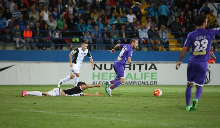 Fundașul Dan Popescu a înscris al doilea gol pentru ACS Poli Timișoara