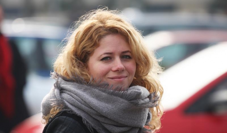 Reporter „Telegraf“ Cristina Cleșiu