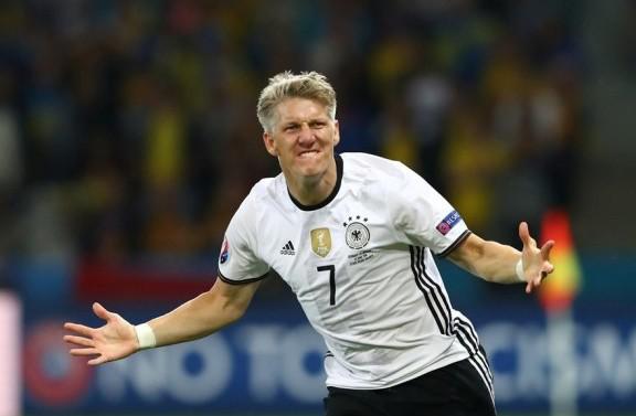 Bastian Schweinsteiger deţine recordul de apariţii pentru Germania la Campionatele Europene