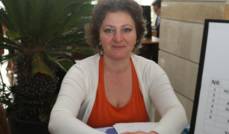 Cristina Rucea, reprezentantul firmei Aqualand