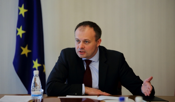 Președintele Parlamentului moldovean, Andrian Candu