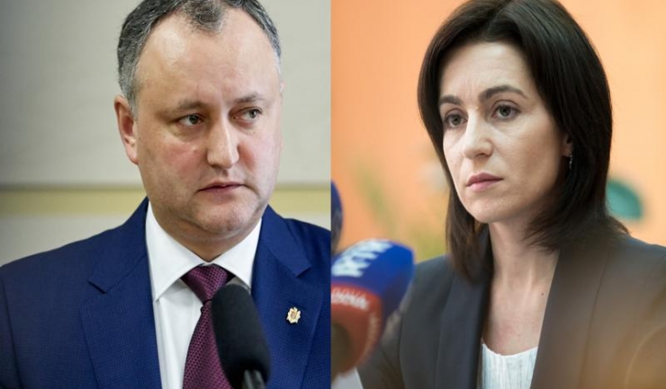 Igor Dodon se va confrunta cu Maia Sandu în turul doi al prezidențialelor
