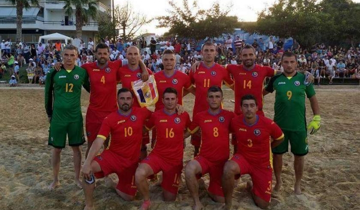 Naționala de fotbal pe plajă a României a început cu un rezultat pozitiv campania de pregătire pentru Euroliga 2016