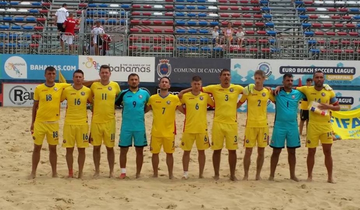 Tricolorii se pregătesc acum pentru participarea în preliminariile Campionatului Mondial de fotbal pe plajă