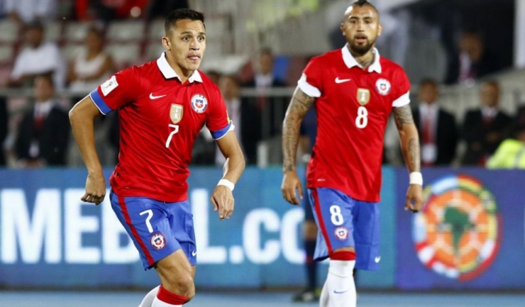 Alexis Sanchez şi Arturo Vidal vor putea fi urmăriţi în amicalul de pe „Cluj Arena”