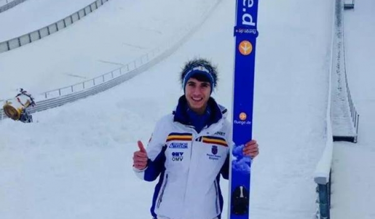 Nicolae Mitrofan va participa la competiția de sărituri cu schiurile