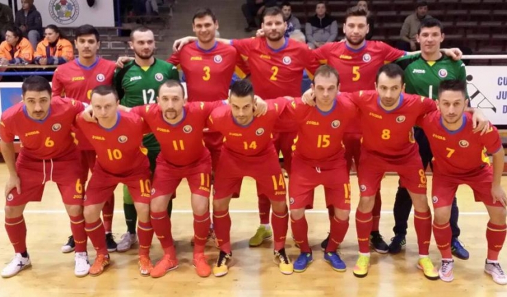 Naționala de futsal a României a câștigat la scor ultimul meci-test din 2016