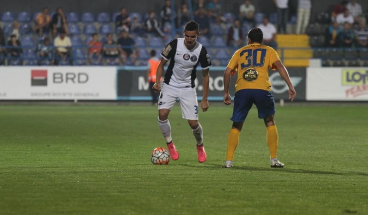 Romario Benzar revine în postura de titular, după ce a fost ținut pe banca de rezerve la meciul cu CSMS Iași