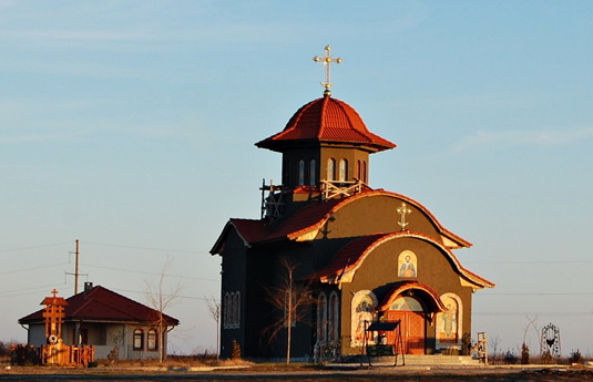 Biserica mănăstirii Poarta Albă - Galeșu