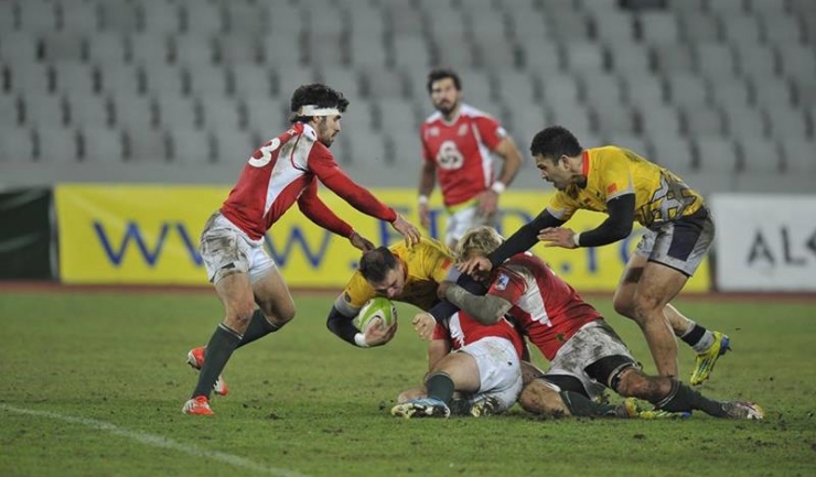 Rugbyștii români sunt favoriți în disputa cu Spania