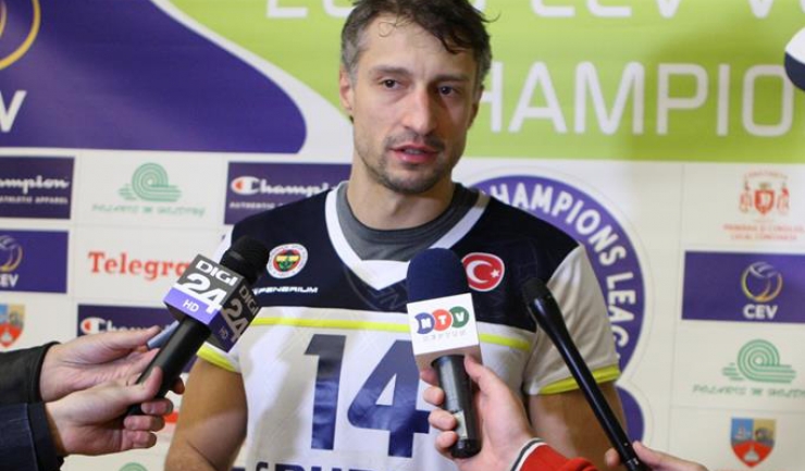 La 37 de ani, universalul sârb Ivan Miljkovic, pe care spectatorii constănţeni l-au putut urmări în Sala Sporturilor, la 15 noiembrie 2012, va juca în Final Four cu echipa italiană Cucine Lube Civitanova