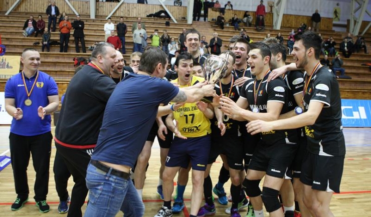 ACSVM Zalău a câștigat ediția trecută a Cupei României la volei masculin, după o finală cu CVM Tomis Constanța