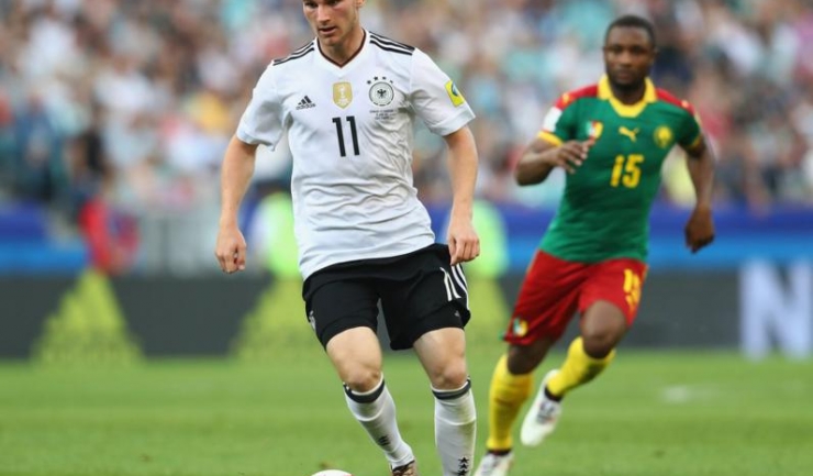 La 21 de ani, atacantul german Timo Werner este golgeter la Cupa Confederațiilor, cu două goluri, la fel ca Lars Stindl și Cristiano Ronaldo