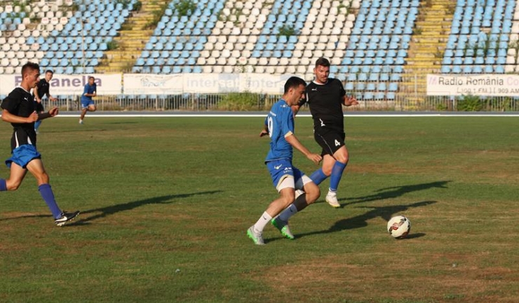 Vasile Șicu a marcat de trei ori în meciul cu juniorii U19 de la Academia „Farul”
