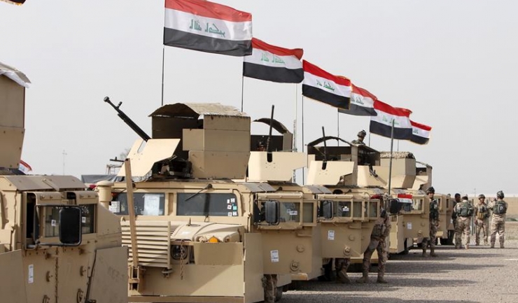 Mai multe unități ale armatei irakiene au defilat duminică la Bagdad