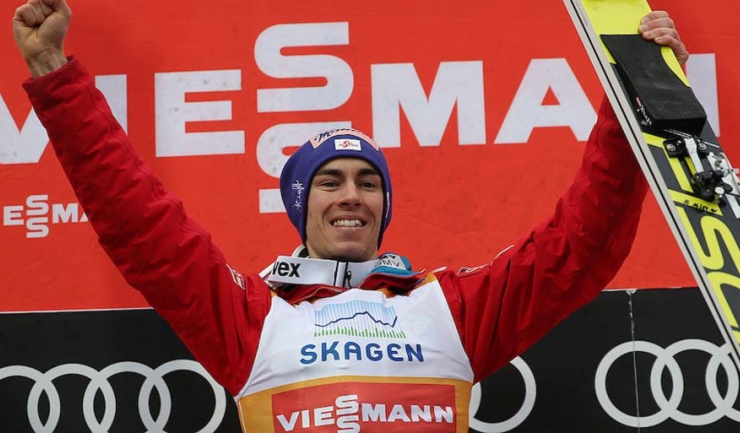 Stefan Kraft a înregistrat la Oslo a cincea victorie din acest sezon și a noua din carieră, la 23 de ani