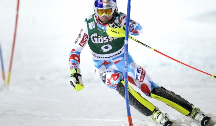 Alexis Pinturault s-a abonat la primul loc în super-combinata alpină de la Kitzbühel