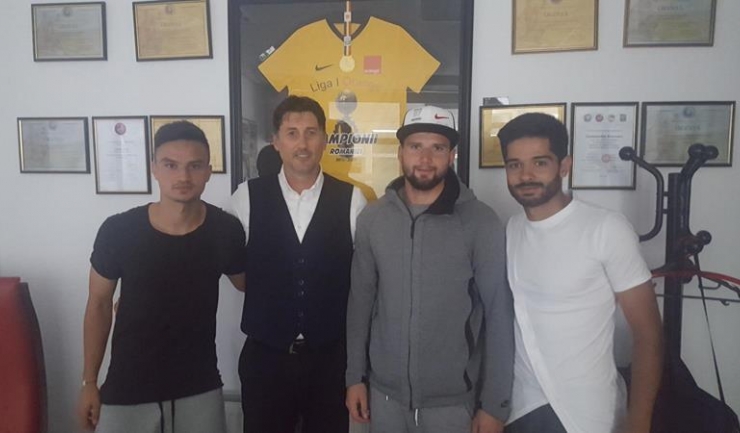 Cristi Ganea, Zoltan Iasko, Victor Rîmniceanu și Ionuț Vînă speră ca Viitorul să urce în clasamentul Ligii 1 în următoarele etape