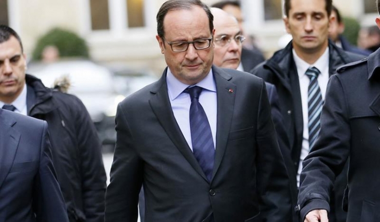 Președintele Franței a comemorat victimele atacurilor teroriste din ianuarie 2015