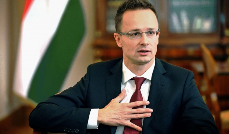 Ministrul de externe ungar, Peter Szijjarto: 