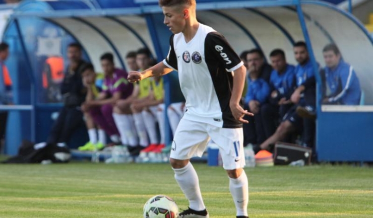 Mijlocașul Alexandru Mățan a debutat pentru FC Viitorul în Liga 1