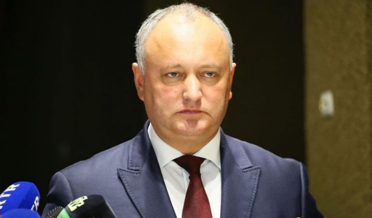 Preşedintelui Republicii Moldova, Igor Dodon