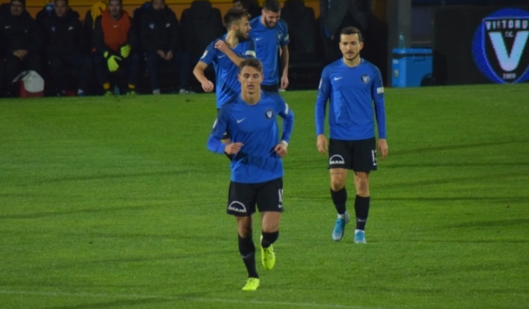George Ganea a înscris primul gol al partidei de vineri