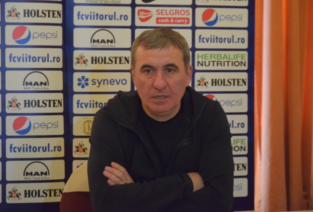 Gheorghe Hagi, manager tehnic Viitorul: „Ne interesează să câștigăm, să trecem turul”