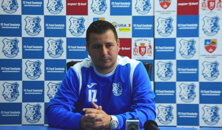 Ianis Zicu, antrenor principal FC Farul: „Este primul meci acasă și trebuie să obținem cele trei puncte”