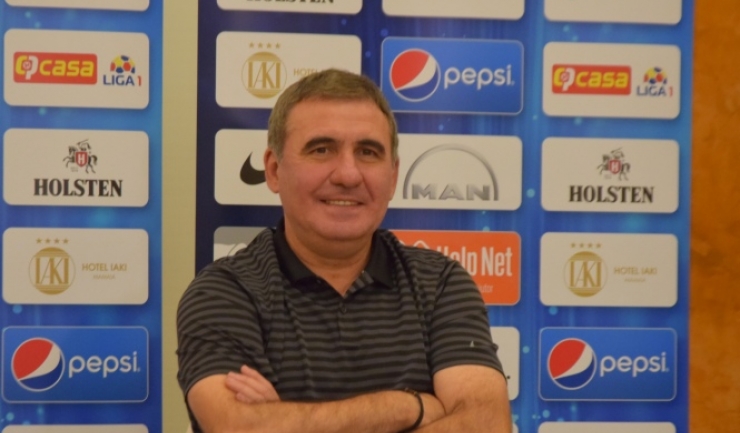 Gheorghe Hagi, manager tehnic Viitorul: „Îmi doresc să câştigăm, să luăm cele trei puncte”